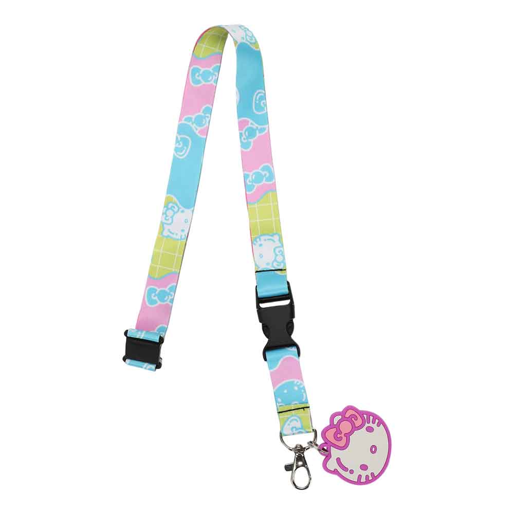 Hello Kitty Strawberry Milk Lanyard