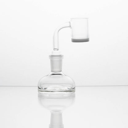 14M 90° White Bottom Quartz Banger