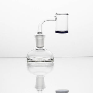 Hillside Glass 14mm 90° Color Base Quartz Banger