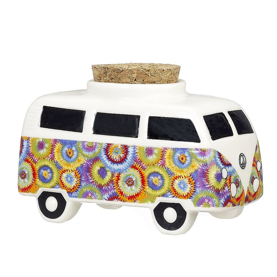Hippie Bus Ceramic Jar SALE