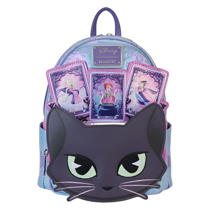 Loungefly x Hocus Pocus Tarot Card Binx Iridescent Mini Backpack