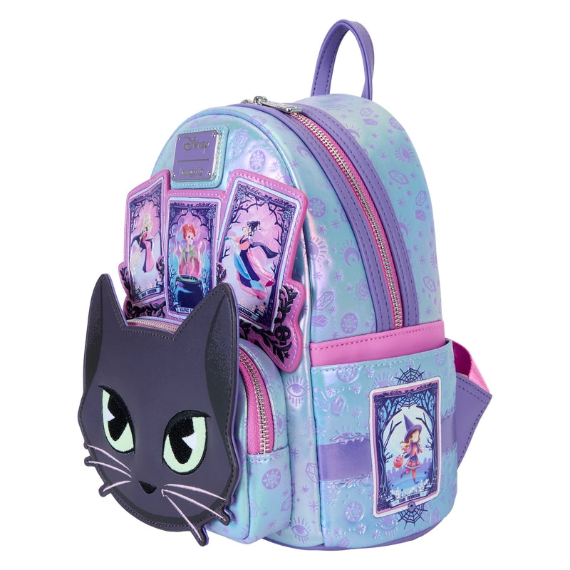 Loungefly x Hocus Pocus Tarot Card Binx Iridescent Mini Backpack