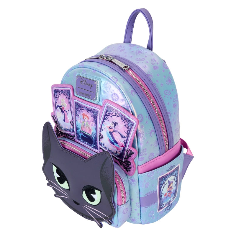 Loungefly x Hocus Pocus Tarot Card Binx Iridescent Mini Backpack