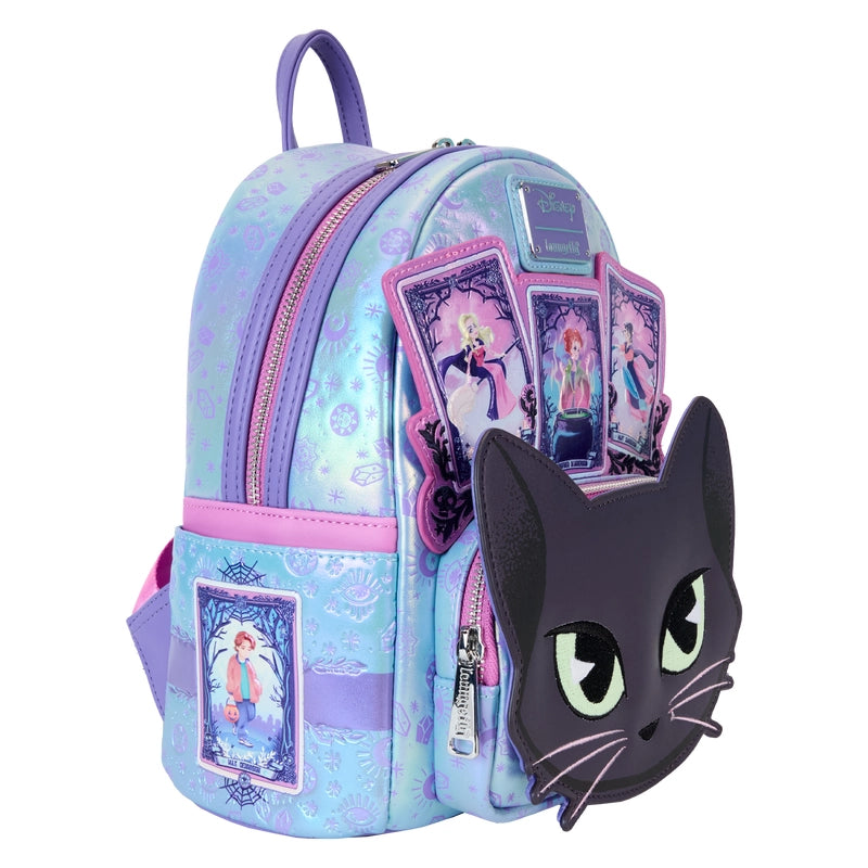 Loungefly x Hocus Pocus Tarot Card Binx Iridescent Mini Backpack