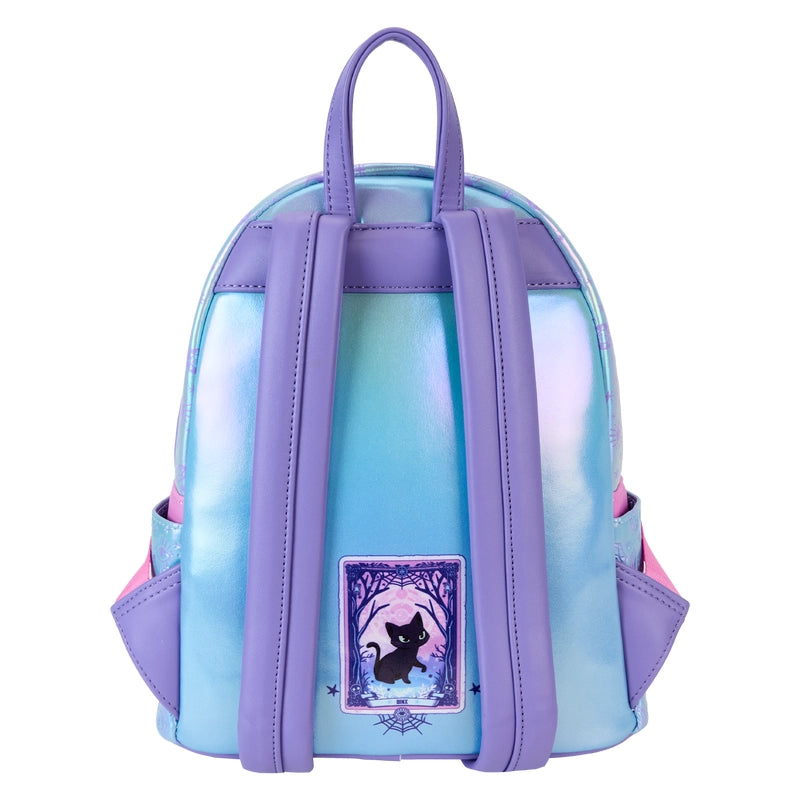 Loungefly x Hocus Pocus Tarot Card Binx Iridescent Mini Backpack