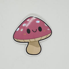Mushroom Hologram Sticker