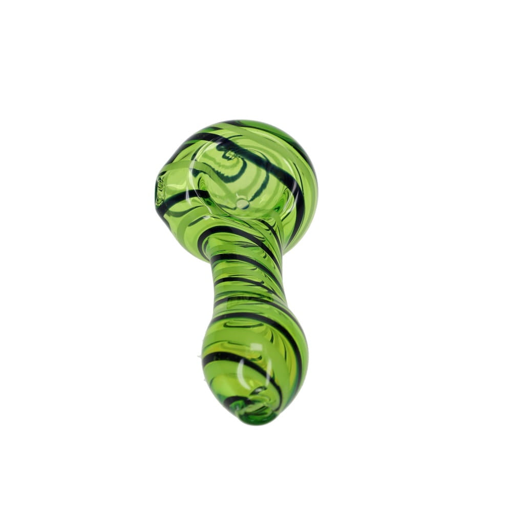 Spiral Black & Lime Spoon