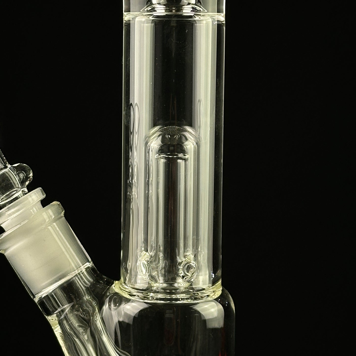 Governmint Glass Clear 5mm Thick Dome Perc Bell Bottom Water Pipe