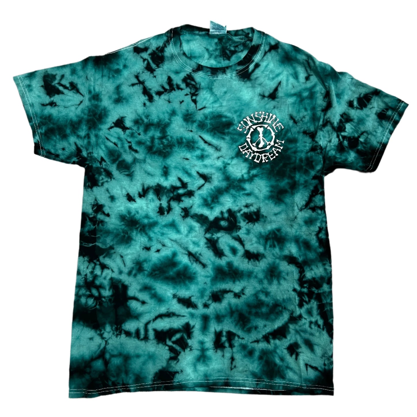 Sunshine Daydream Bones Crystal Jade Tie Dye T-Shirt