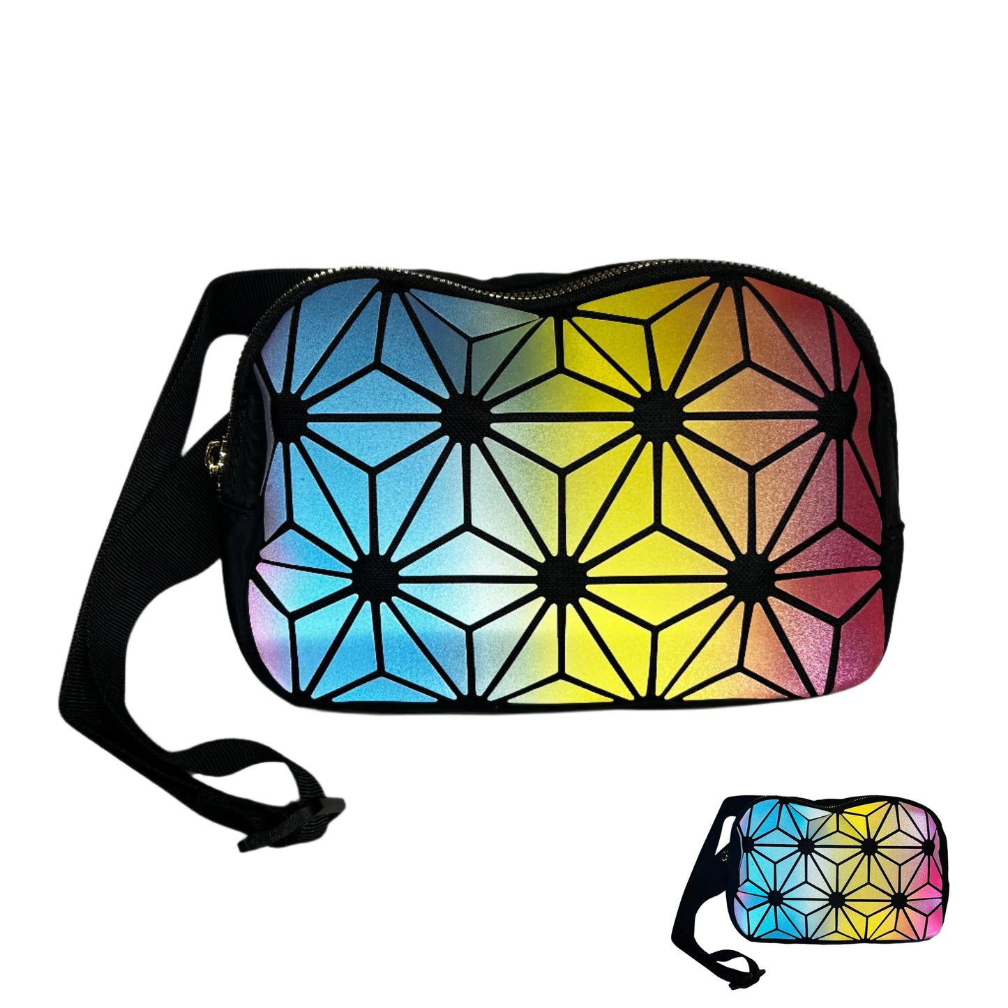 Flash Belt Bag 3D in Bright Multi Color