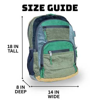 Big Corduroy Daypack without Embroidery