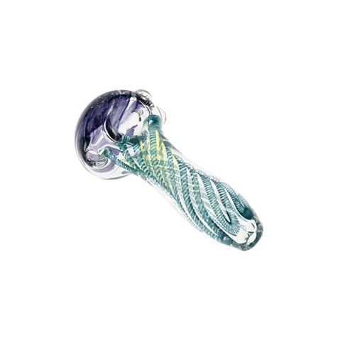 Small Dichro Swirly Head Latty Spoon SALE