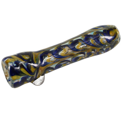 Izlow Glass Peacock Chillum