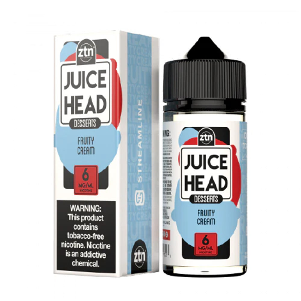 Juice Head Fruity Cream 100ml E-Juice