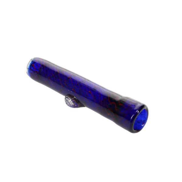 Key Glass Coil with Marble Chillum