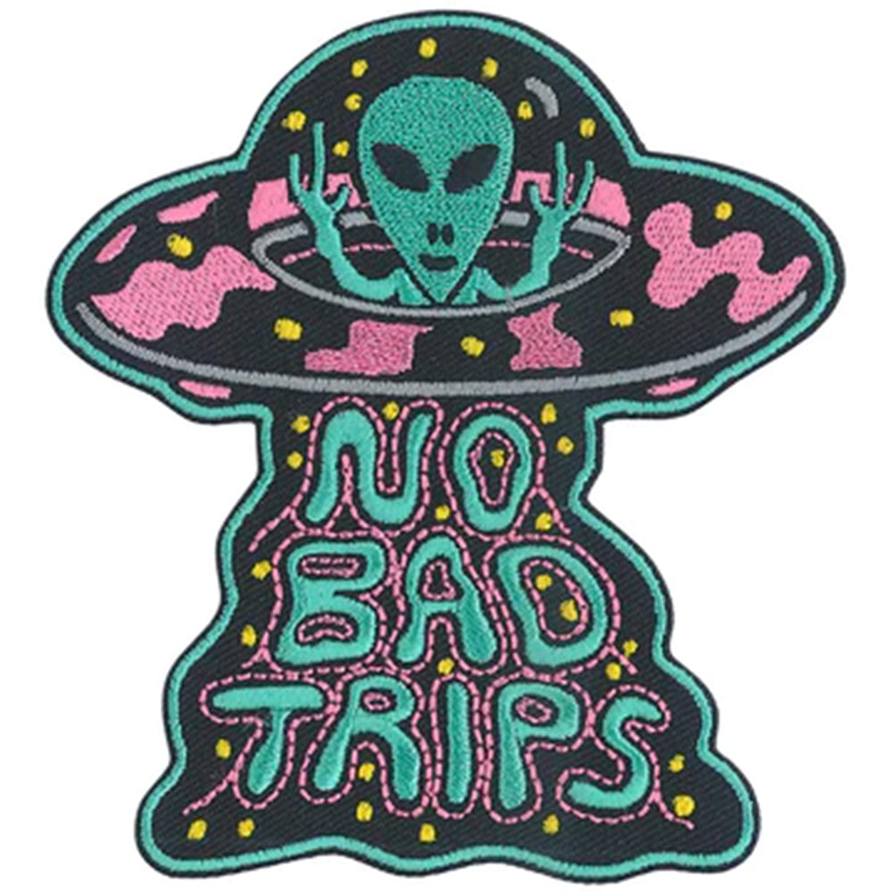 Killer Acid No Bad Trips 3.6"x4" Patch