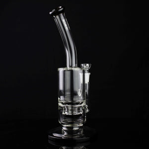 King Volcano 65mm Bent Neck with Recessed Honeycomb Perc and Color Wraps 12" Rig