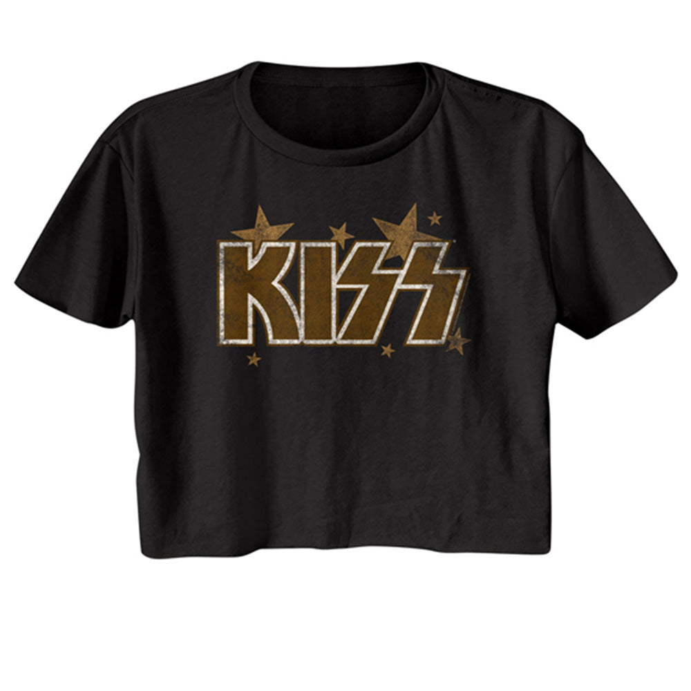 Kiss Stars Festival Ladies Crop Top T-Shirt SALE