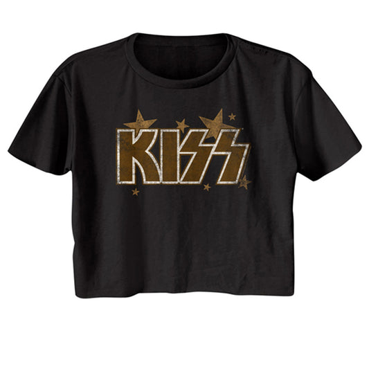 Kiss Stars Festival Ladies Crop Top T-Shirt SALE