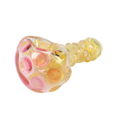 Kyle White Glass Fumey Bumpy Spoon