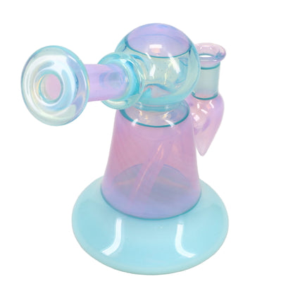 Kyle White Glass Rig - Blue & Purple