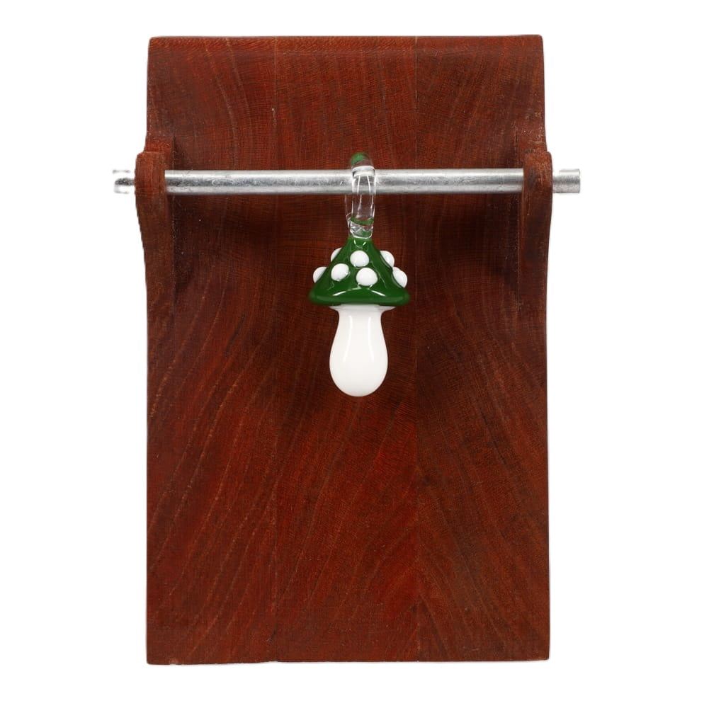 Kyle White Glass Mushroom Pendant - Assorted Colors