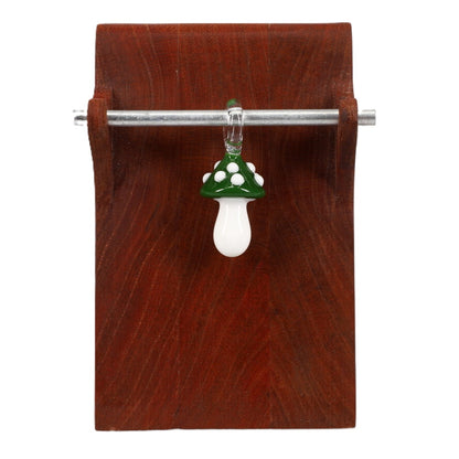 Kyle White Glass Mushroom Pendant - Assorted Colors