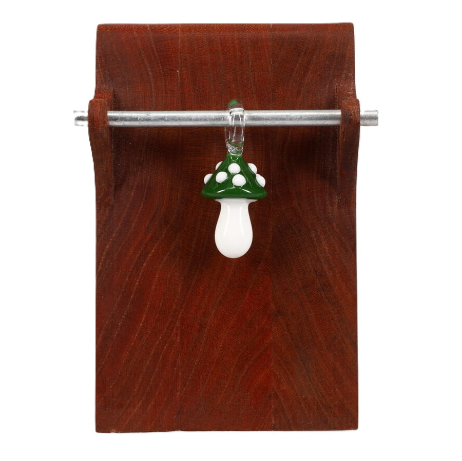 Kyle White Glass Mushroom Pendant - Assorted Colors
