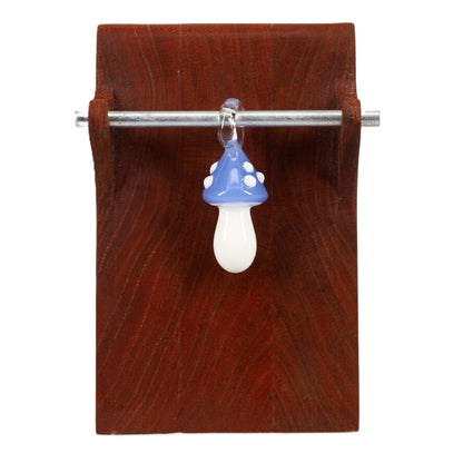 Kyle White Glass Mushroom Pendant - Assorted Colors