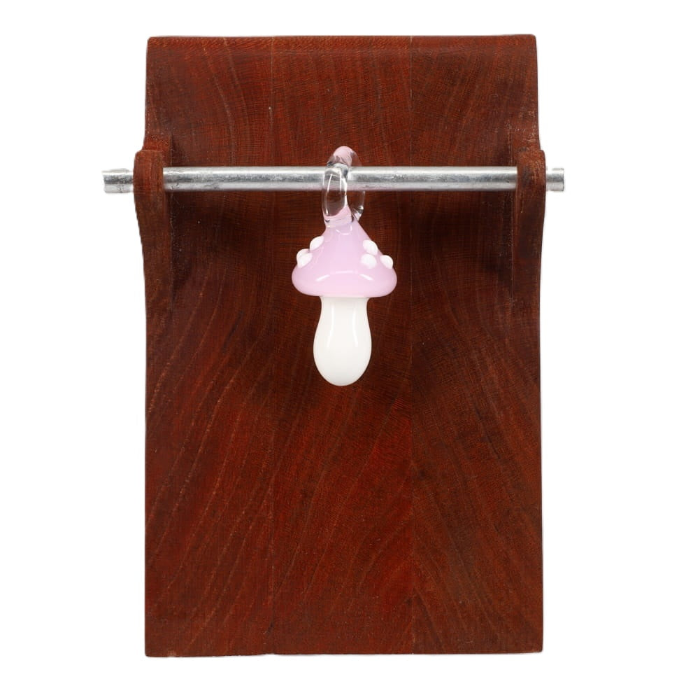 Kyle White Glass Mushroom Pendant - Assorted Colors