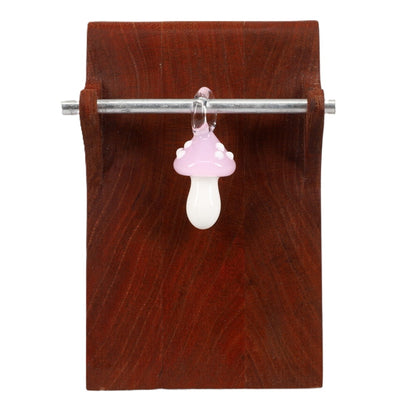 Kyle White Glass Mushroom Pendant - Assorted Colors