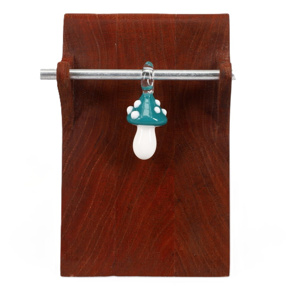 Kyle White Glass Mushroom Pendant - Assorted Colors