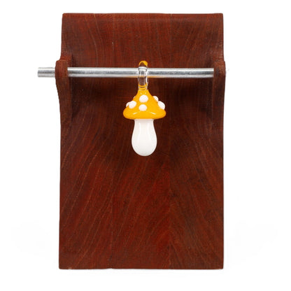Kyle White Glass Mushroom Pendant - Assorted Colors