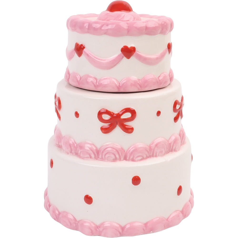 Pretty Cake Stash Jar