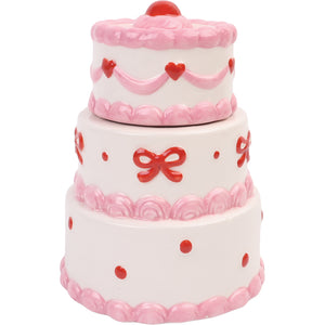 Pretty Cake Stash Jar