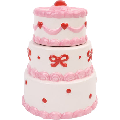 Pretty Cake Stash Jar