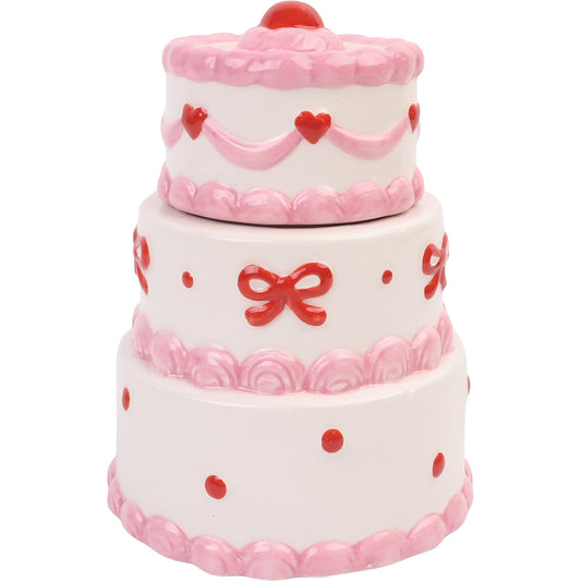 Pretty Cake Stash Jar