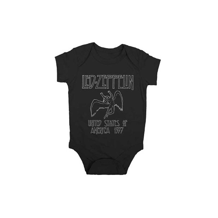 Led Zeppelin USA 77 Baby Onesie