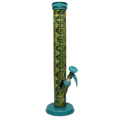 Leisure Glass Double Layer Fully Worked Water Pipe SALE