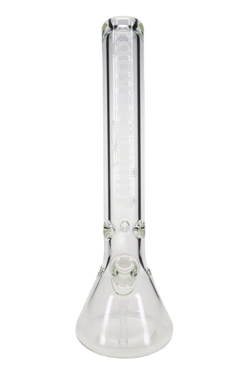 Governmint Glass 18" Clear 60 x 9mm Thick Beaker Water Pipe
