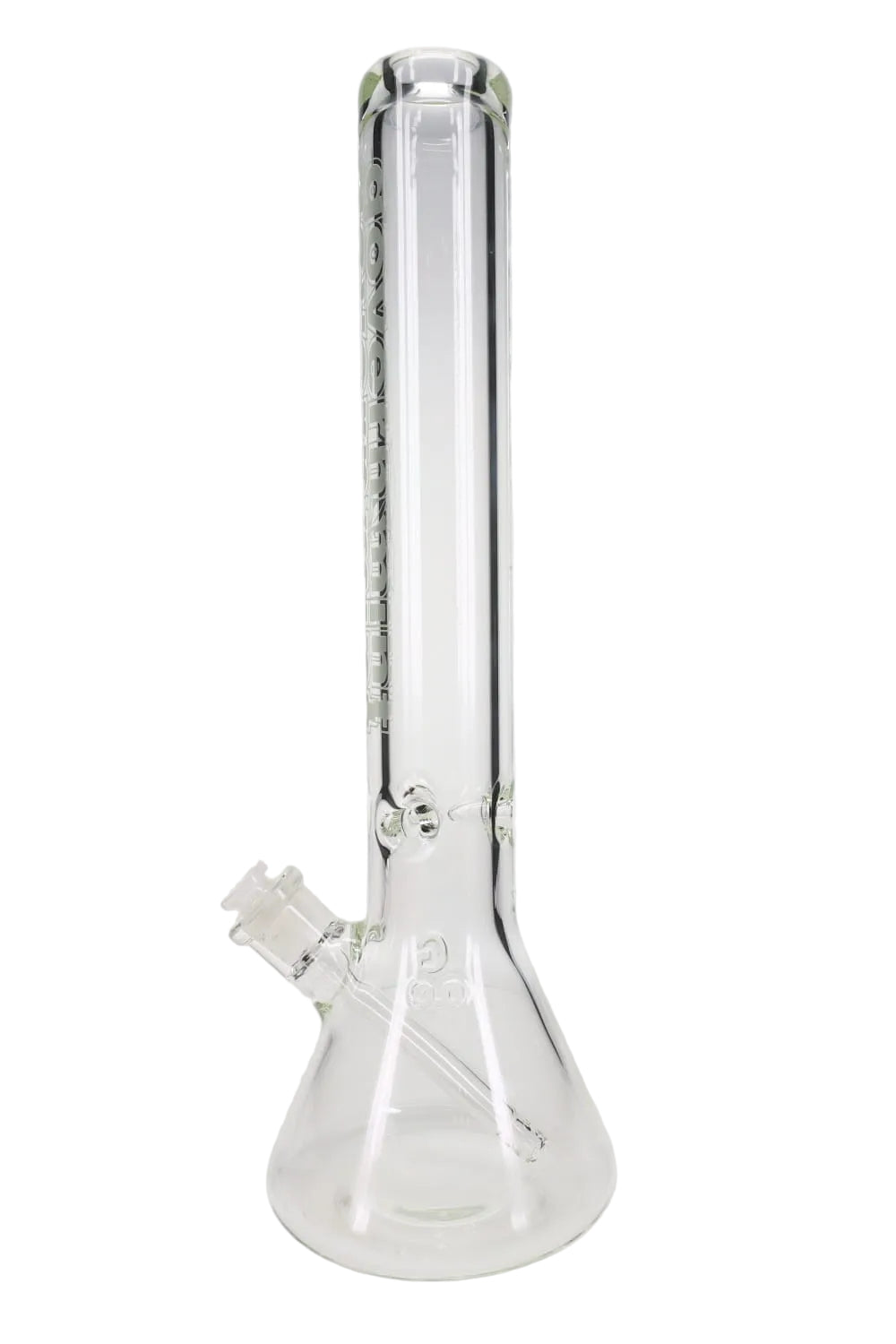 Governmint Glass 18" Clear 60 x 9mm Thick Beaker Water Pipe