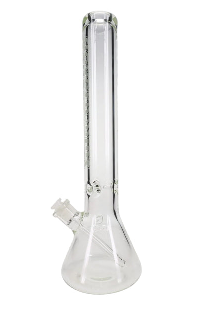 Governmint Glass 18" Clear 60 x 9mm Thick Beaker Water Pipe