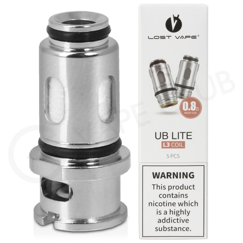 Lost Vape UB Lite Replacement Coils 0.8ohm - 5 Pack