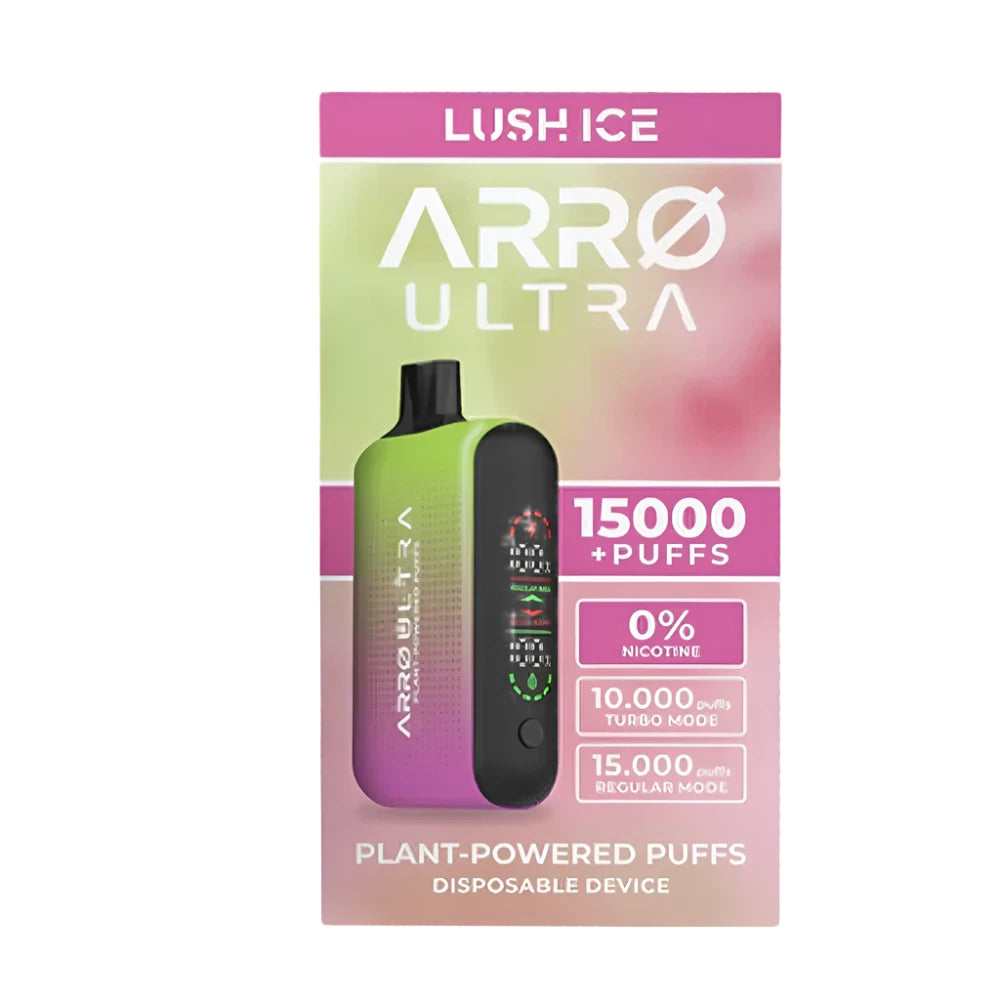 Arro Ultra Disposable 15000 Puffs 0% Nicotine Free 18ml