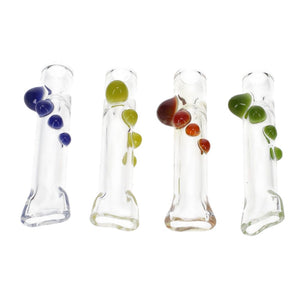 MTN Life Glass Clear with Color Dots Round/Flat Bat