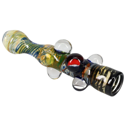 Matty White Glass High Grade with 3 Millies Chillum