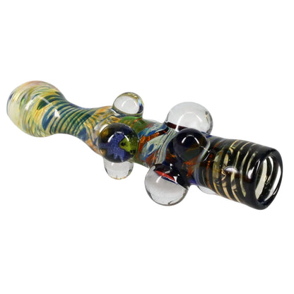 Matty White Glass High Grade with 3 Millies Chillum
