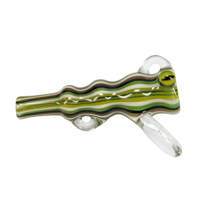 Matty White Glass Frog/Fish Assorted Chillum