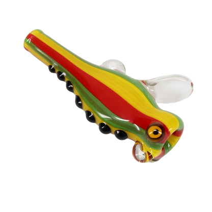 Matty White Glass Frog/Fish Assorted Chillum