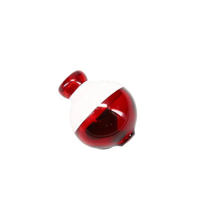 Matty White Glass Bobber Carb Cap